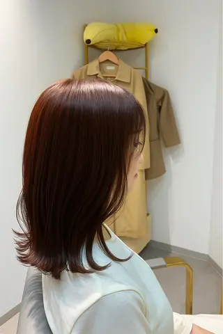 ミディアム The Apartment of Solon Citta 船橋609所属・髪質改善/縮毛矯正/ 美髪/個室/ハラのヘアスタイル