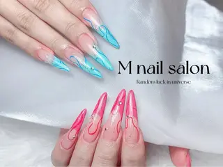 ネイル M🌷nail 長さだし専門店のネイルデザイン