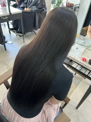 ロング カラー 🥀韓国ヘア🥀 宮津真菜のヘアスタイル