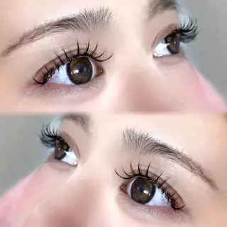 マツエク・マツパ ☘️Moe☘️骨格・ まぶた似合わせパーマのマツエク・マツパデザイン