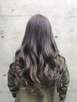 ロング カラー 韓国ヘア🤍髪質改善 🇰🇷AKANEのヘアスタイル