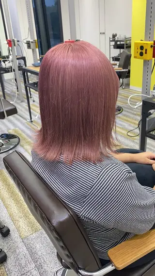 ミディアム 石原 侑祈のヘアスタイル