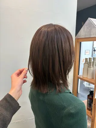 ミディアム a.所属・樽川 紗月のヘアスタイル