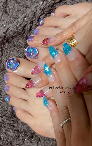 ネイル 自宅ネイルサロン ルアナのネイルデザイン