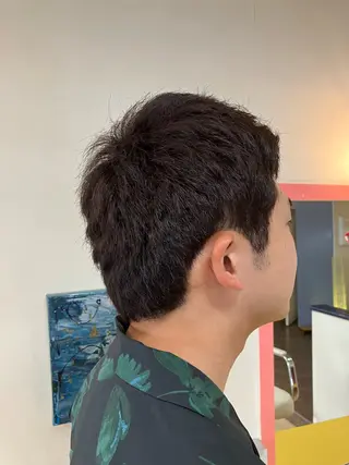 ショート メンズ 横田 尚登のヘアスタイル