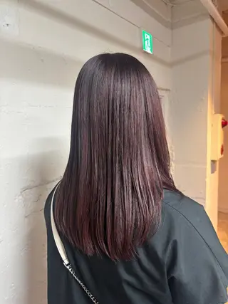 ミディアム カラー 🩵似合わせカット SEIRA🩵のヘアスタイル