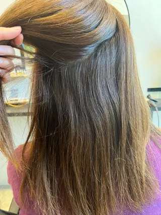 セミロング 垢抜け/イメチェン color🦩ちあきのヘアスタイル