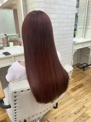 ロング 透明感カラー/牧内 楓/インナーカラーのヘアスタイル