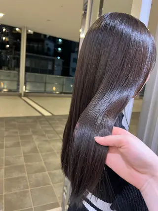 ロング カラー 透明感/ベージュ /kazui🐈のヘアスタイル