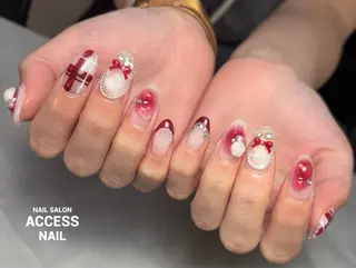 ネイル access nailのネイルデザイン