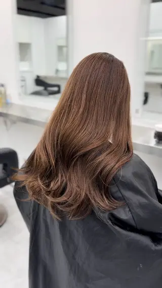 ロング GO TODAY 原宿Verno店所属・韓国系支持率No.1 レイヤー特化/きょうのヘアスタイル