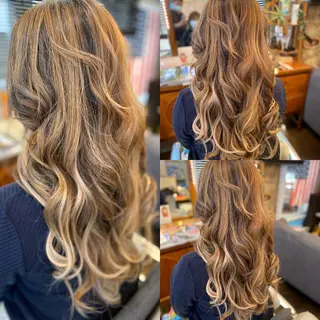 ロング ブルーヘブン TAKESHIのヘアスタイル