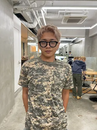 カラー メンズ メンズカット パーマ[佐橋]のヘアスタイル