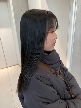 セミロング 小村 敏司のヘアスタイル