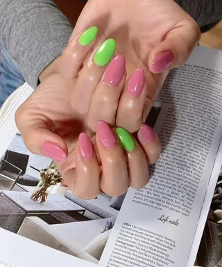 セミロング ネイル Lofi nails ゆきこのネイルデザイン