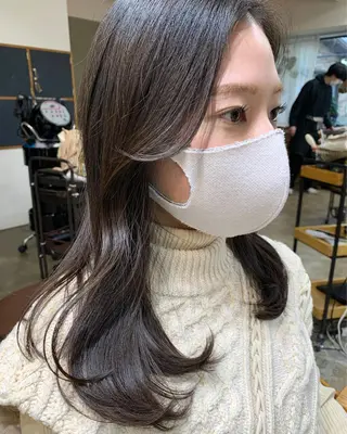 ロング カラー park theSTANDARD所属・HARUKA ♡モデル募集中♡のヘアスタイル