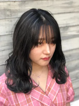 セミロング カラー THINK SHOP KANTAのヘアスタイル