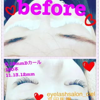 マツエク・マツパ eyelash salonCielのマツエク・マツパデザイン