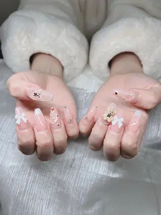 ネイル Lee Nails チップ長さだし専門店のネイルデザイン
