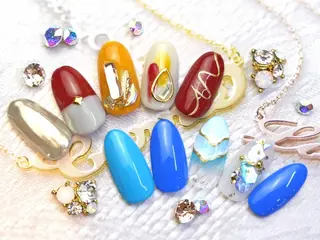 ネイル 長さだし専門店 M2　rikaのネイルデザイン