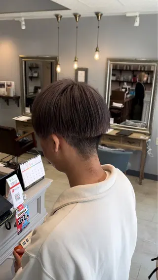 カラー メンズ レイヤー/透明感/髪 質改善/メンズ/佐藤のヘアスタイル