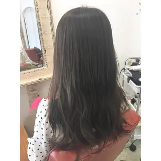 ロング カラー fio マナミのヘアスタイル