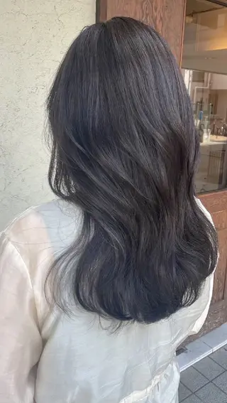 カラー 束感まつぱ🥑🤍 NATUKI🤍のマツエク・マツパデザイン