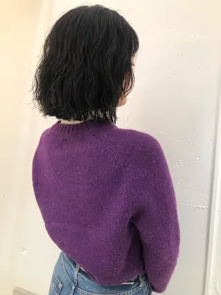 カラー ブリーチカラー🎀 韓国風/寺門美優のヘアスタイル