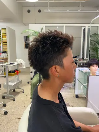 ショート 小柳 飛鷹のヘアスタイル