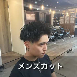 ショート メンズ メンズサロン OVER町田店のヘアスタイル