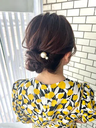 ヘアアレンジ 大人可愛いヘアメイク 💋🧚‍♀️しずかのヘアスタイル