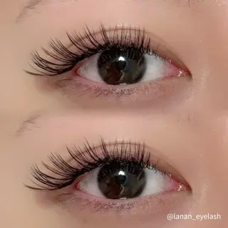 マツエク・マツパ 束感まつ毛専門サロン 【LANAN】のマツエク・マツパデザイン