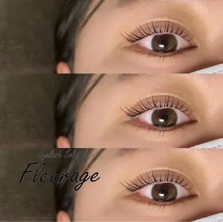 マツエク・マツパ Fleurage 果音のマツエク・マツパデザイン