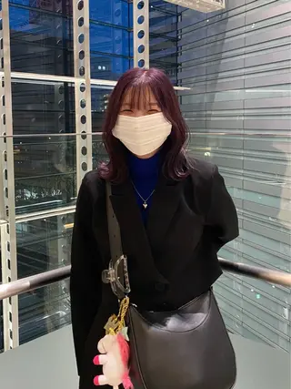 ミディアム カラー mai / linoah˚✧のヘアスタイル