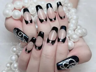 ロング DIAMOND 💦のネイルデザイン