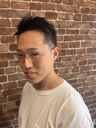 ミディアム カラー パーマ ヘアアレンジ メンズ マツエク・マツパ times salon名駅所属・久木原 ゆりのヘアスタイル
