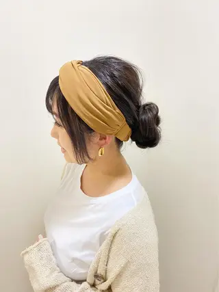 ロング ヘアアレンジ yuka .のヘアスタイル