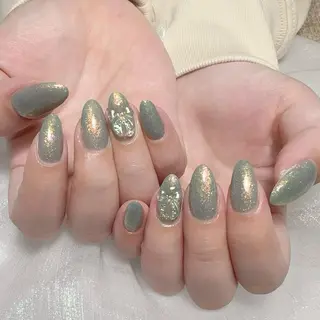 ネイル メンズ NAILサロン 木にいるのネイルデザイン