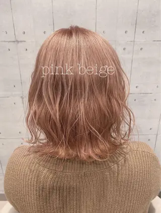 ミディアム カラー 韓・中華美女ヘア 🇰🇷×🇨🇳のヘアスタイル