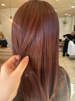 カラー 暖色カラー/パーマ /AKIR‎A🌝のヘアスタイル