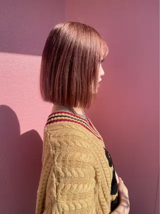 カラー 松本 ゆまのヘアスタイル