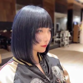 セミロング 赤羽今日子/レイヤー /盛れる顔まわりのヘアスタイル