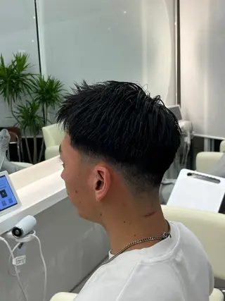 メンズ レプリカ戸塚所属・✨メンズパーマ✨ 古川凌大のヘアスタイル