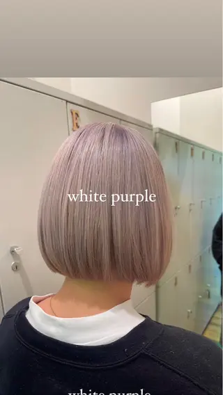 ミディアム エクステ/ハイトーン /レイヤーカットのヘアスタイル