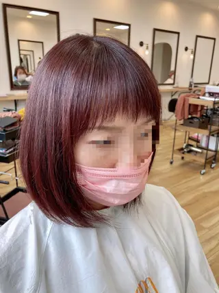 ショート カラー 大野 まゆのヘアスタイル