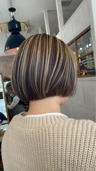 ショート hair ruup sela design works所属・hair ruup/ 艶髪カラー🫧こすずのヘアスタイル