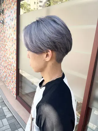 ショート カラー メンズ 平松 由基のヘアスタイル