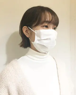 ショート カラー ヘアアレンジ ainico+所属・メンズ特化✂️栗原 侑也のヘアスタイル