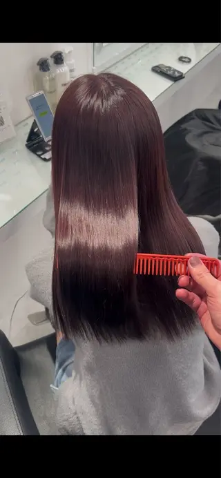 ロング カラー ブリーチ無し透明感 🕊AZUSAのヘアスタイル