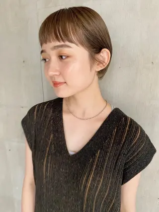 ショート momoka /ショート/ボブのヘアスタイル